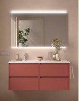 Conjunto Noja Salgar 4 cajones red satin izq