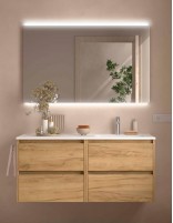 Conjunto Noja Salgar 4 cajones roble áfrica dcha