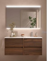 Conjunto Noja Salgar 4 cajones nogal dcha