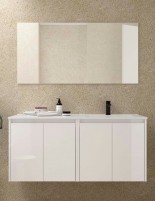Conjunto Noja Salgar 4 puertas white gloss dcha