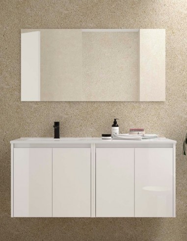 Conjunto Noja Salgar 4 puertas white gloss izq
