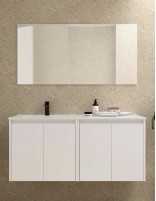 Conjunto Noja Salgar 4 puertas white satin izq