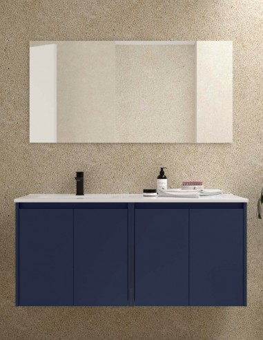 Conjunto Noja Salgar 4 puertas blue satin izq
