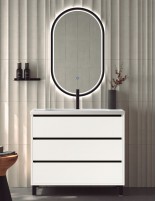 Mueble con detalles negros 3 cajones - VERSO