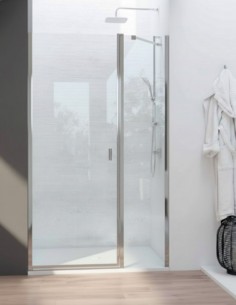 Mampara plata alto brillo 1 hoja abatible + 1 hoja fija - SONY de Bathplus