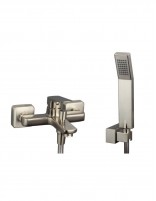 Grifería en latón níquel cepillado para ducha - Marriot de GME