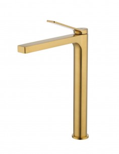 Grifería de lavabo alto acabado oro - Tarsio de GME