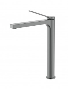 Grifería de lavabo alto acabado titanio - Tarsio de GME