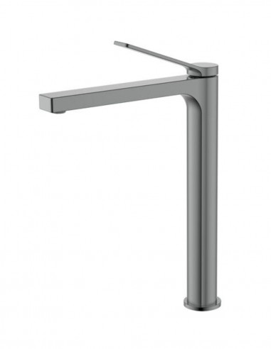 Grifería de lavabo alto acabado titanio - Tarsio de GME