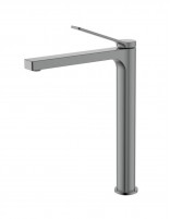 Grifería de lavabo alto acabado titanio - Tarsio de GME