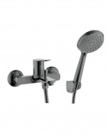 Kit grifería para bañera titanio - Rhio de GME