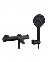 Grifo monomando para bañera negro - CLIO de GME