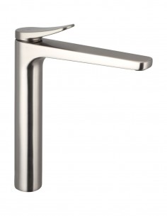 Grifo de lavabo alto níquel cepillado - CLIO de GME