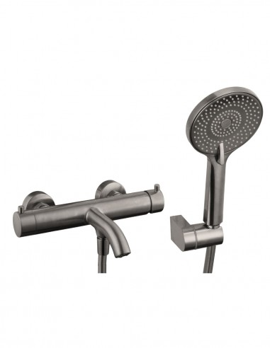 Grifo monomando para bañera níquel cepillado - CLIO de GME