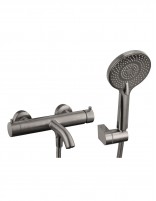 Grifo monomando para bañera níquel cepillado - CLIO de GME