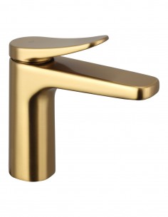 Grifo de lavabo oro cepillado - CLIO de GME