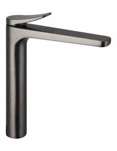 Grifo de lavabo alto titanio - CLIO de GME