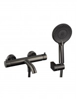 Grifo monomando para bañera titanio - CLIO de GME