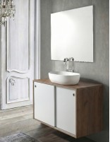 Mueble baño puertas correderas