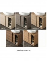 Mueble baño puertas correderas ejemplos