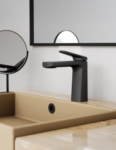 Grifo de lavabo negro - LAZIO de GME 2