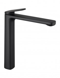 Grifo de lavabo alto negro - LAZIO de GME