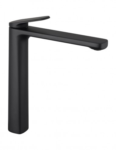 Grifo de lavabo alto negro - LAZIO de GME