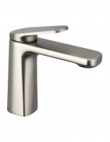 Grifo de lavabo níquel cepillado - LAZIO de GME