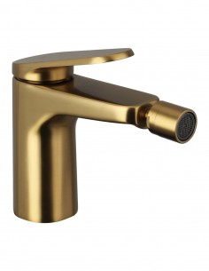 Grifo de bidé oro cepillado - LAZIO de GME