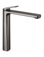 Grifo de lavabo alto titanio - LAZIO de GME