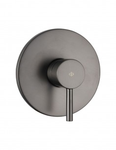 Maneta empotrable titanio - Sirio 1 función de GME