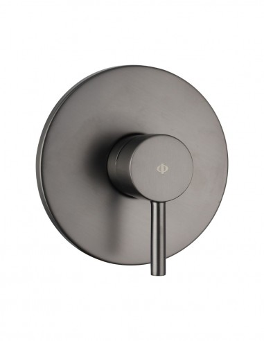 Maneta empotrable titanio - Sirio 1 función de GME