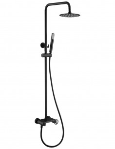 Columna ducha negra Imex - OLIMPO 2