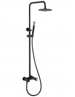 Columna ducha negra Imex