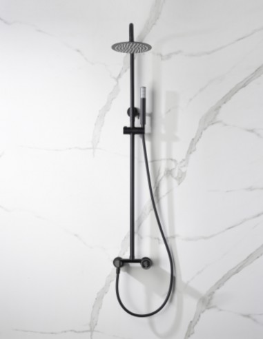 Columna ducha negra Imex - OLIMPO