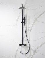 Columna ducha negra Imex - OLIMPO