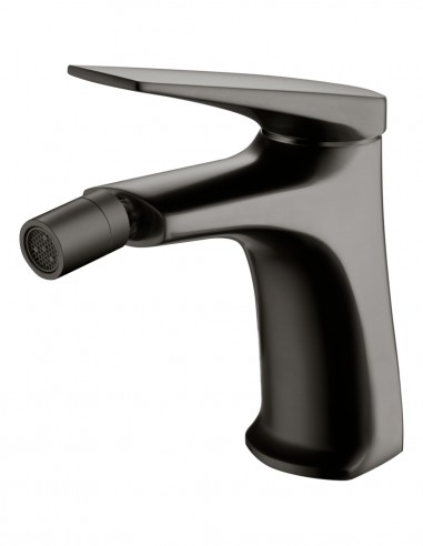 Grifería negro o black gun metal para bide BGM