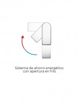 Imex grifo lavabo detalle de apertura en frío