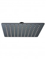 Rociador cuadrado negro