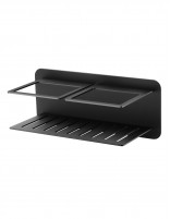 Cesta ducha acero inoxidable negro