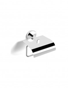 Portarrollos con tapa cromo/níquel - Round de GME