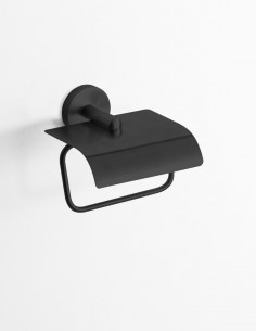 Portarrollos con tapa negro/titanio- Round de GME