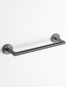 Toallero 35 mm negro/titanio- Round de GME 2