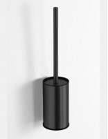 Escobillero a pared negro/titanio - Round de GME