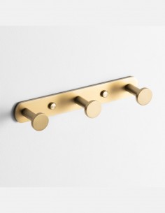 Percha triple oro/cobre - Round de GME