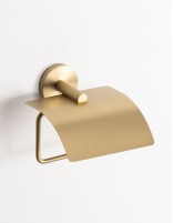 Portarrollos con tapa oro/cobre - Round de GME