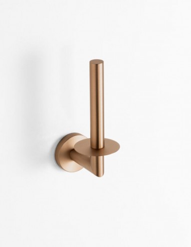 Portarrollos vertical oro/cobre - Round de GME