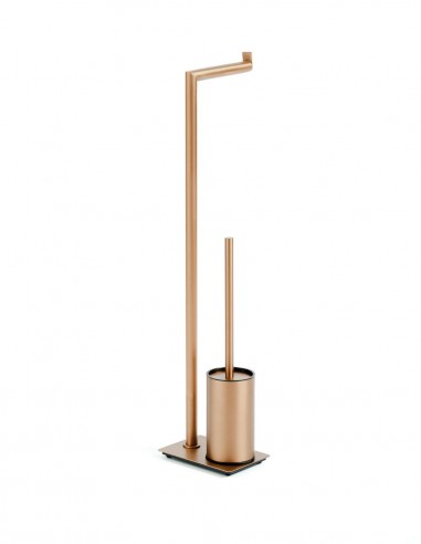 Escobillero auxiliar pie oro/cobre - Round de GME