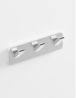 Percha triple cromo/níquel - Quadra de GME