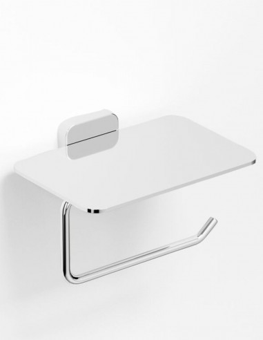 Portarrollos con tapa cromo/níquel - Quadra de GME